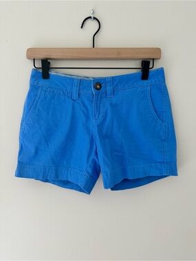 Red Camel Bright Blue 98% Cotton Chino with Spandex Shorts 5” inseam